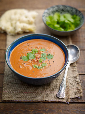 Indonesian Peanut Butter and Tomato Soup