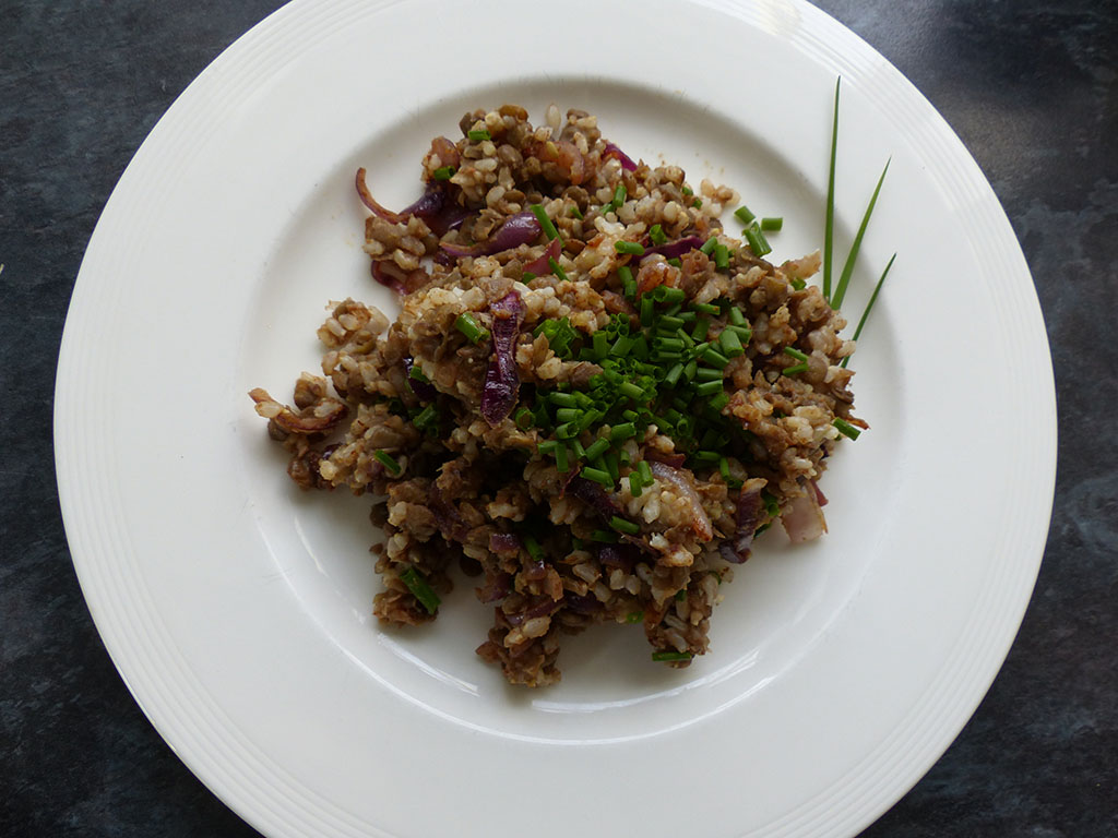 Lentil & Rice Salad