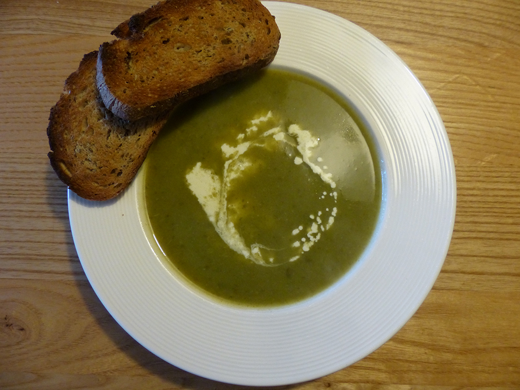 Sorrel and Lettuce Soup